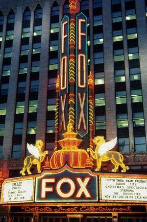 Fox Theatre - Great Marquee Shot (newer photo)